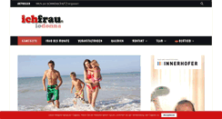 Desktop Screenshot of ichfrau.com