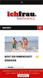 Mobile Screenshot of ichfrau.com